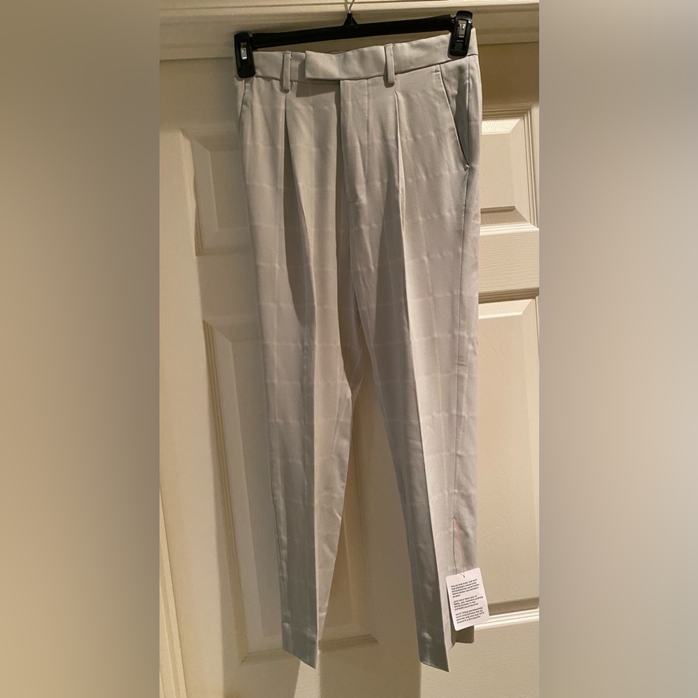 *NEW WITH TAGS* ASOS Gray Dress Pants with Relaxed Fit and Lightweight Fabric
